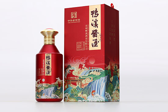 鴨溪醬酒映鄉(xiāng)紅醬香型酒【53度500ml】